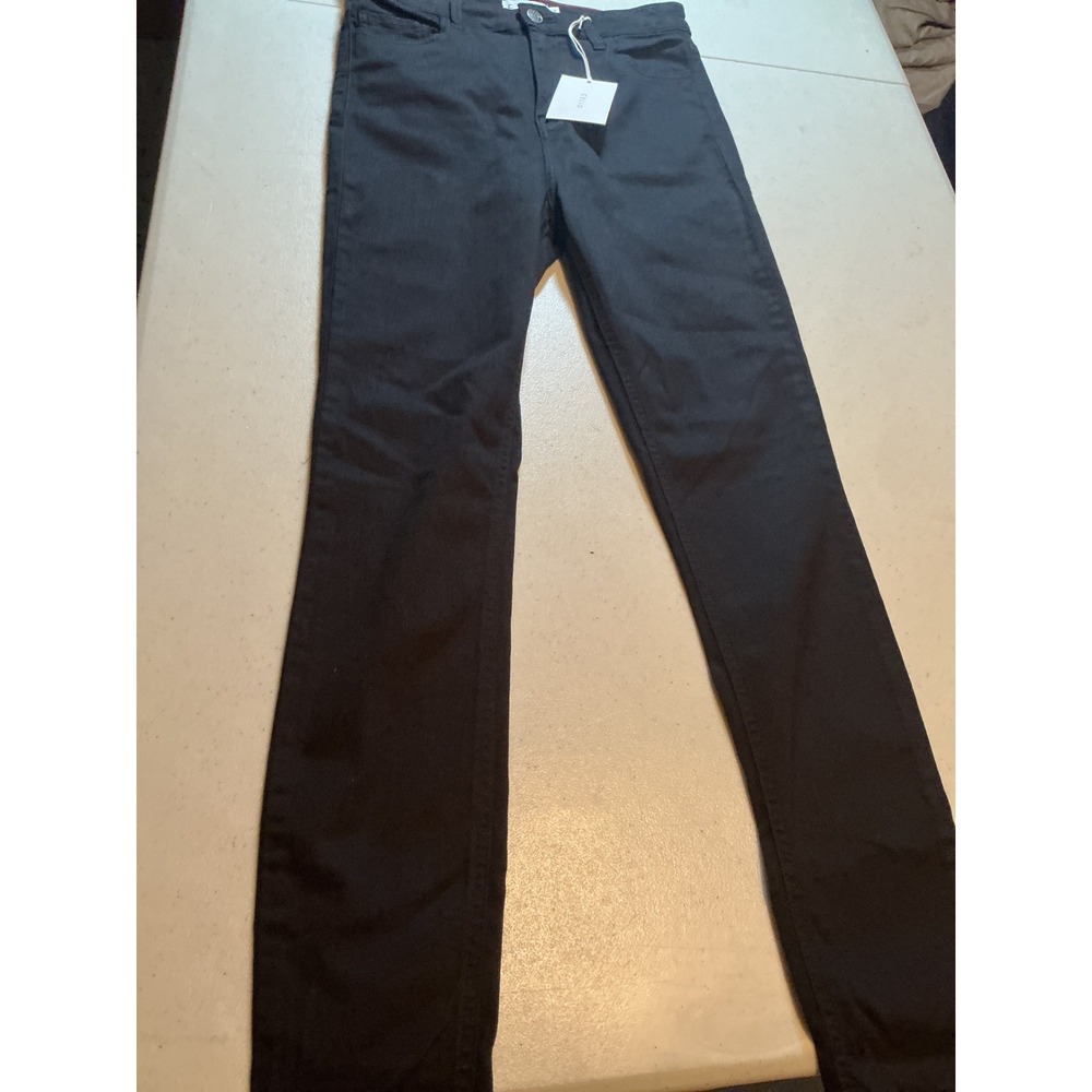 Cello High Rise Skinny Jeans Black Size 7 Style 7446 NWT